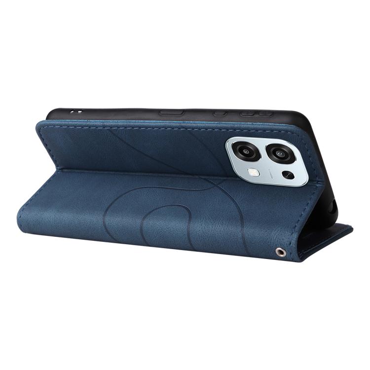 For OPPO A6 Pro 4G / 5G Global Dual-color Splicing Flip Leather Phone Case