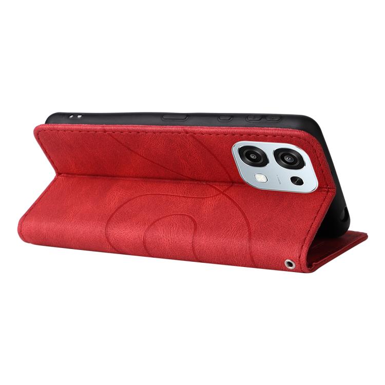 For OPPO A6 Pro 4G / 5G Global Dual-color Splicing Flip Leather Phone Case