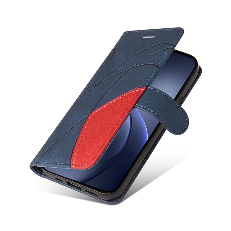 For OPPO Find X9 Dual-color Splicing Flip Leather Phone Case