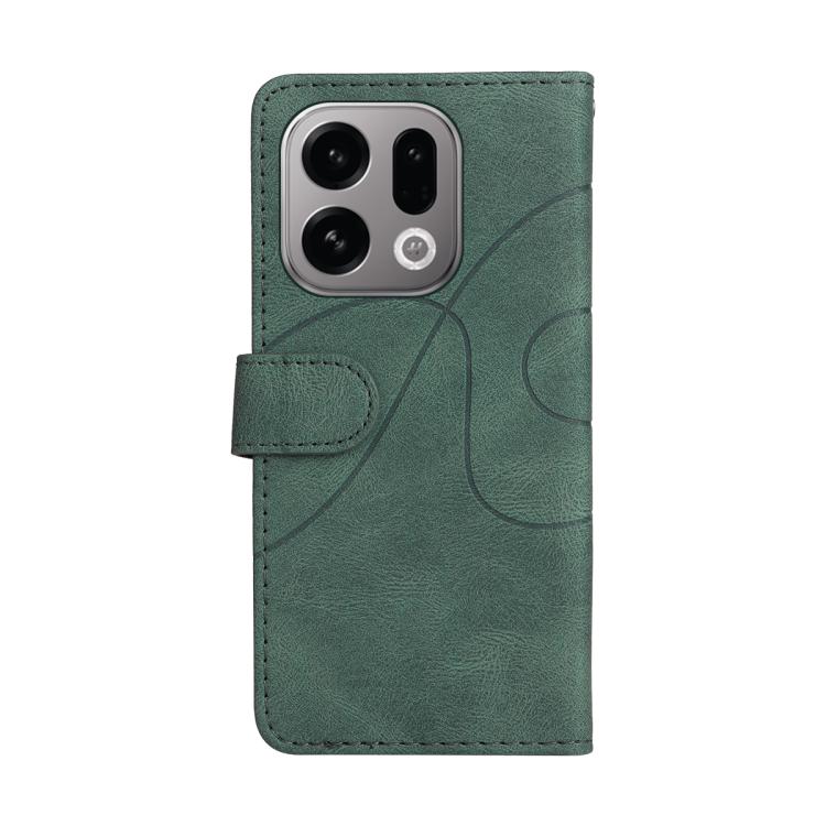 For OPPO Find X9 Dual-color Splicing Flip Leather Phone Case