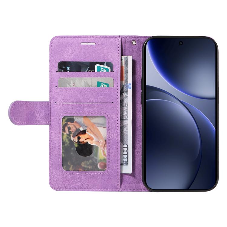 For OPPO Find X9 Dual-color Splicing Flip Leather Phone Case