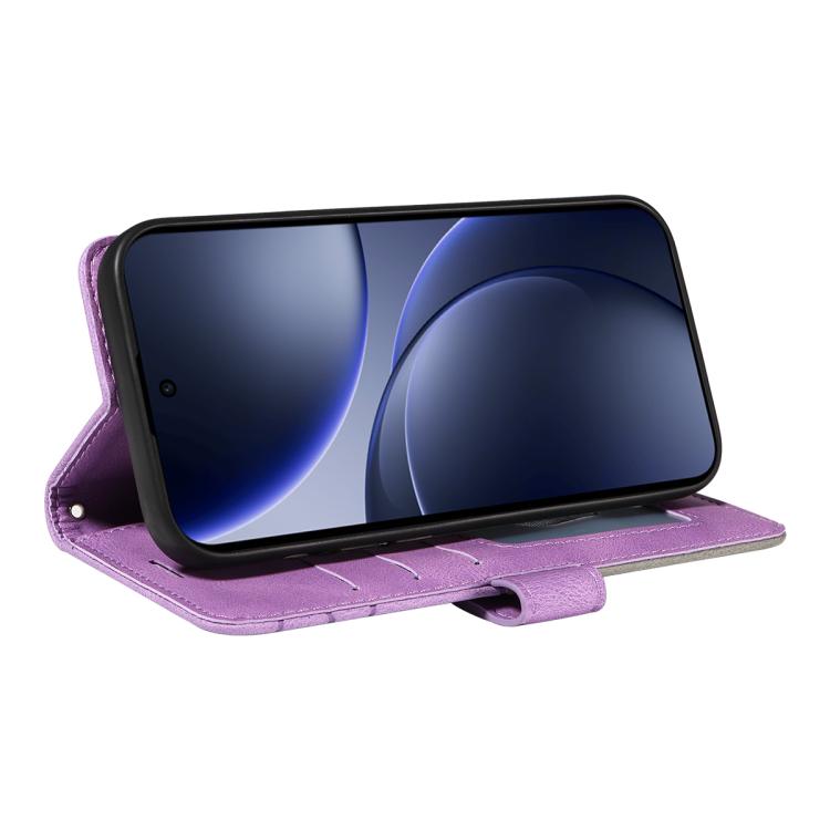 For OPPO Find X9 Dual-color Splicing Flip Leather Phone Case