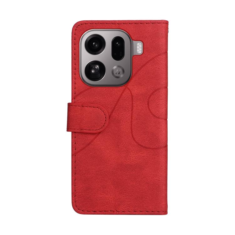 For OPPO Find X9 Pro Dual-color Splicing Flip Leather Phone Case