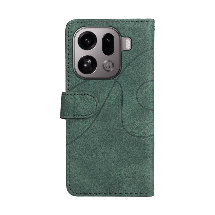 For OPPO Find X9 Pro Dual-color Splicing Flip Leather Phone Case