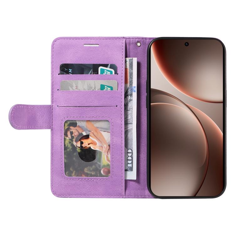 For OPPO Find X9 Pro Dual-color Splicing Flip Leather Phone Case
