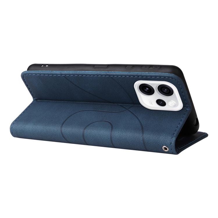 For OPPO Reno15 Pro 5G Global Dual-color Splicing Flip Leather Phone Case