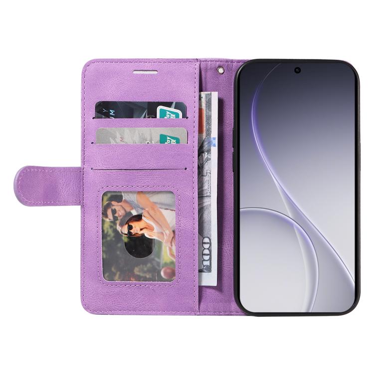For OPPO Reno15 Pro 5G Global Dual-color Splicing Flip Leather Phone Case