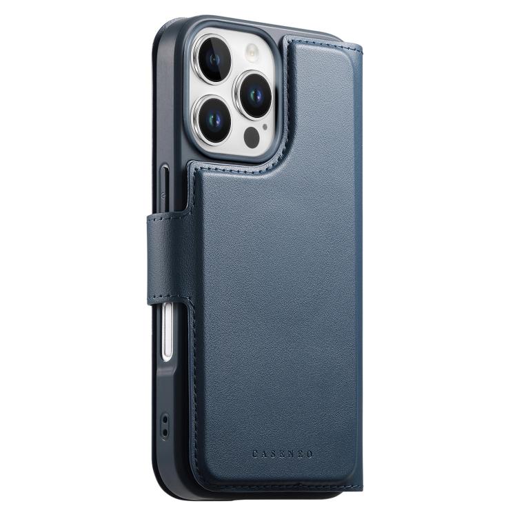 For iPhone 16 Pro Max CaseNeo Finger Grip Strap MagSafe Leather Phone Case