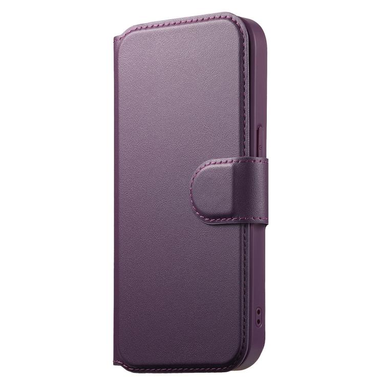 For iPhone 15 Pro CaseNeo Finger Grip Strap MagSafe Leather Phone Case