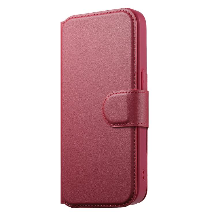 For iPhone 15 Pro CaseNeo Finger Grip Strap MagSafe Leather Phone Case