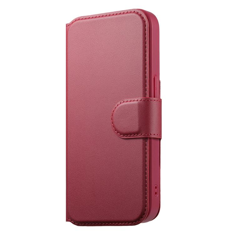 For iPhone 14 / 13 CaseNeo Finger Grip Strap MagSafe Leather Phone Case