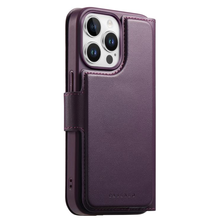 For iPhone 13 Pro Max CaseNeo Finger Grip Strap MagSafe Leather Phone Case