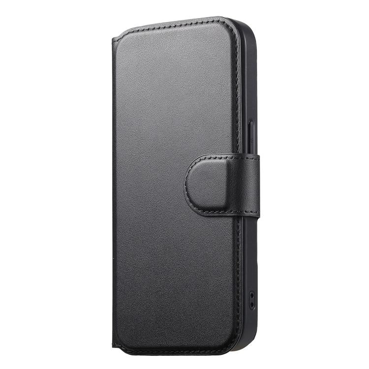 For iPhone 12 / 12 Pro CaseNeo Finger Grip Strap MagSafe Leather Phone Case