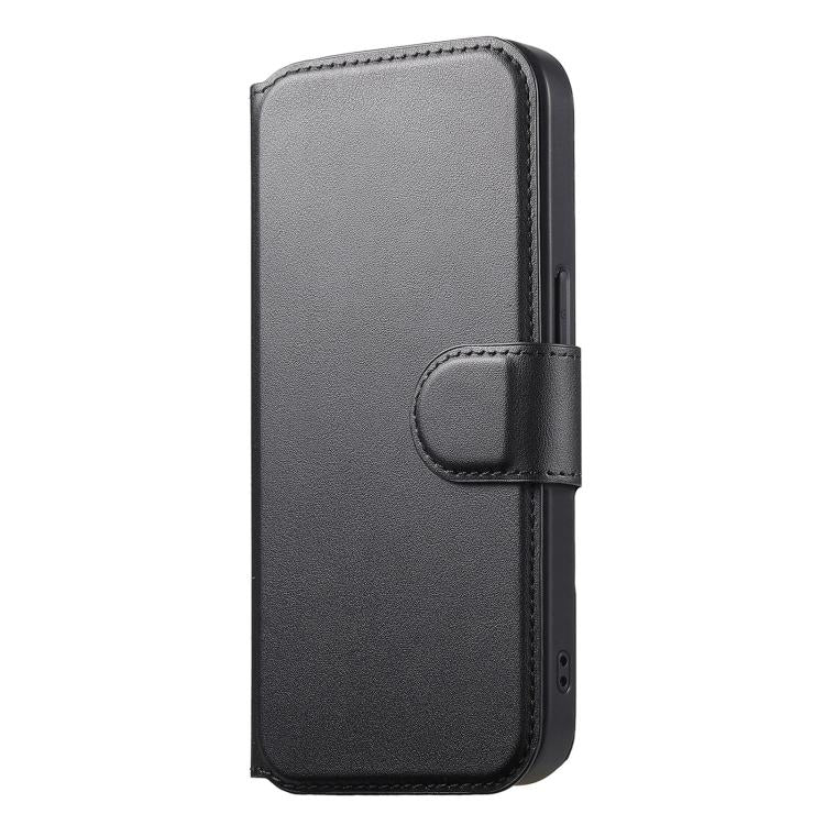 For iPhone 17e / 16e CaseNeo Finger Grip Strap MagSafe Leather Phone Case
