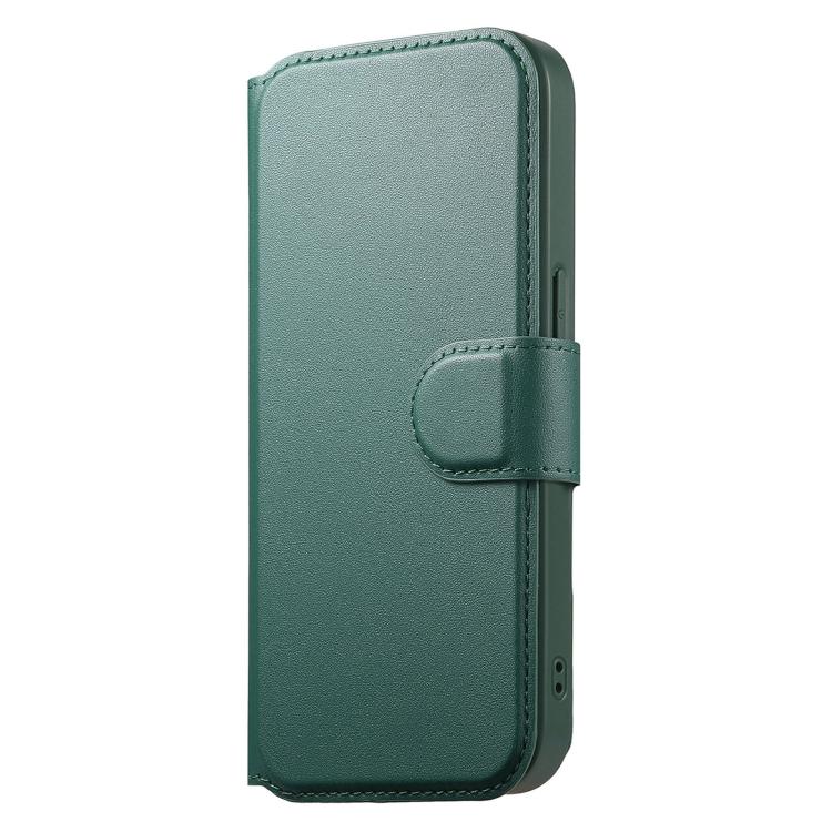 For iPhone 17e / 16e CaseNeo Finger Grip Strap MagSafe Leather Phone Case