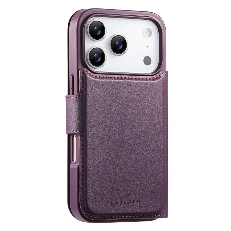 For iPhone 17 Pro Max CaseNeo Finger Grip Strap MagSafe Leather Phone Case