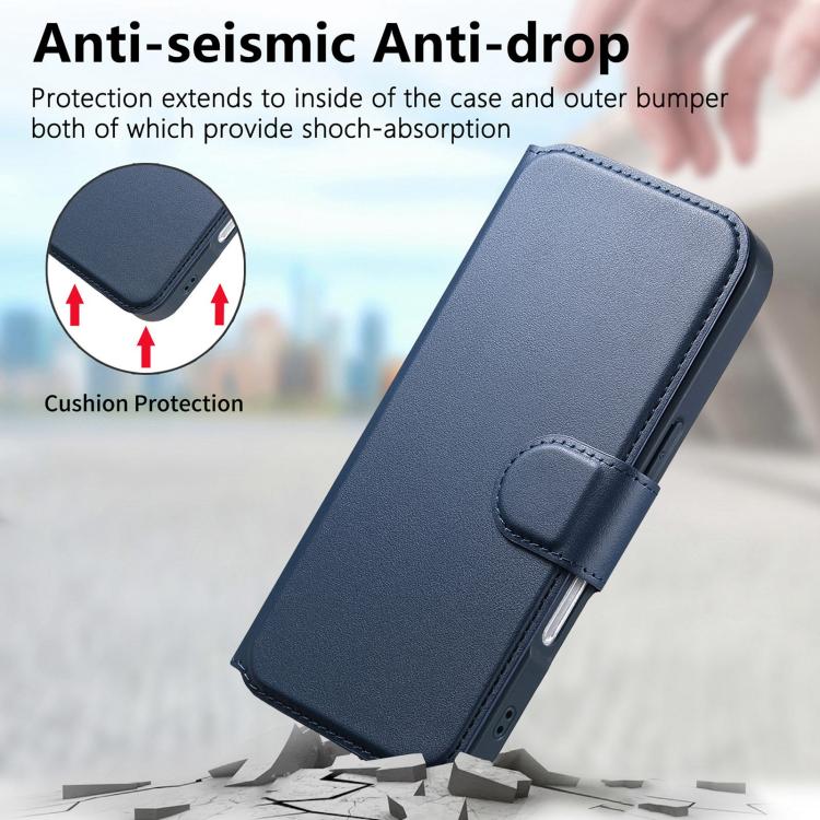 For iPhone 17 Pro Max CaseNeo Finger Grip Strap MagSafe Leather Phone Case
