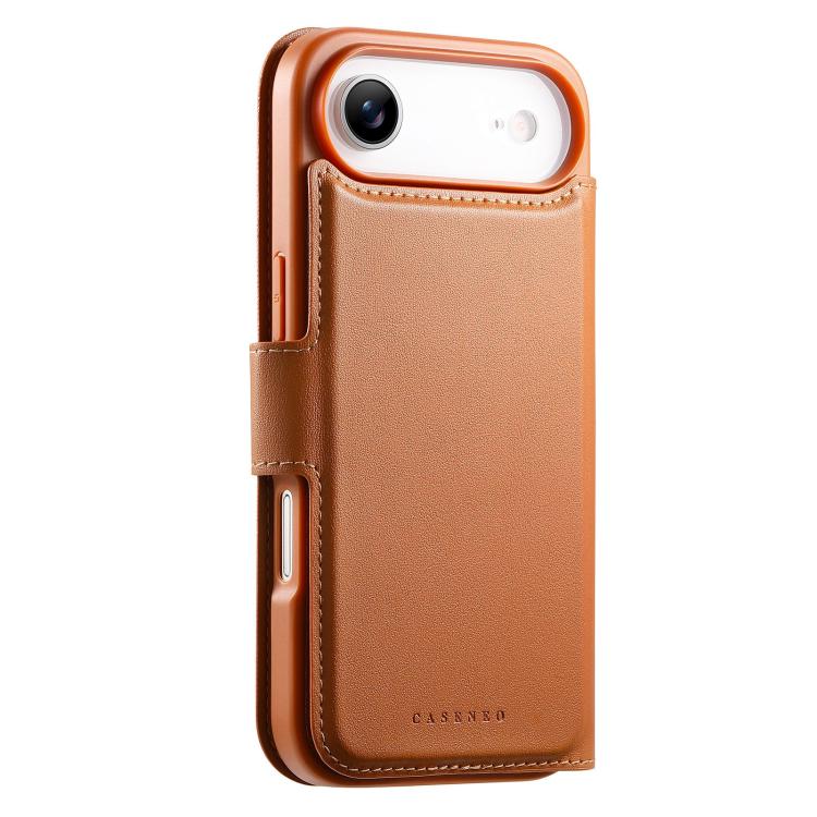 For iPhone Air CaseNeo Finger Grip Strap MagSafe Leather Phone Case