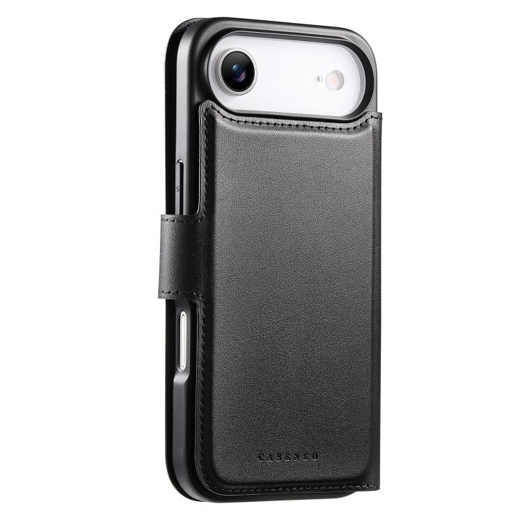 For iPhone Air CaseNeo Finger Grip Strap MagSafe Leather Phone Case