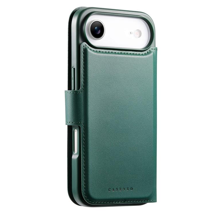 For iPhone Air CaseNeo Finger Grip Strap MagSafe Leather Phone Case