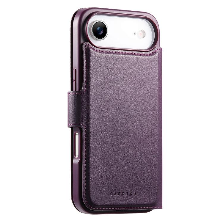 For iPhone Air CaseNeo Finger Grip Strap MagSafe Leather Phone Case