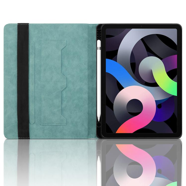 For iPad Air 11 2026 / 2025 / 2024 Rhombus Embossed Leather Smart Tablet Case