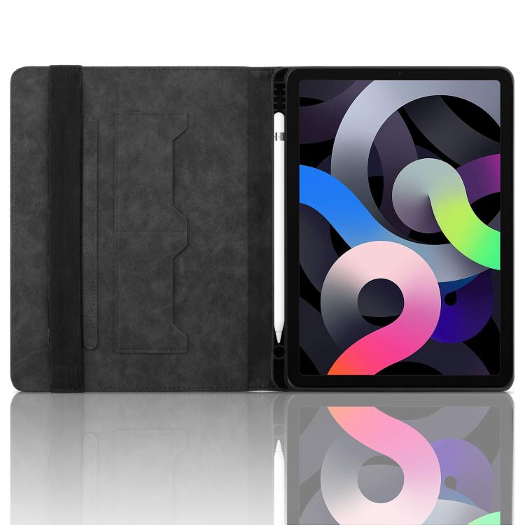 For iPad Air 11 2026 / 2025 / 2024 Rhombus Embossed Leather Smart Tablet Case