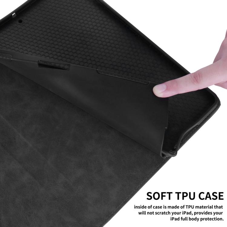 For Samsung Galaxy Tab S6 Lite 2024 Rhombus Embossed Leather Smart Tablet Case