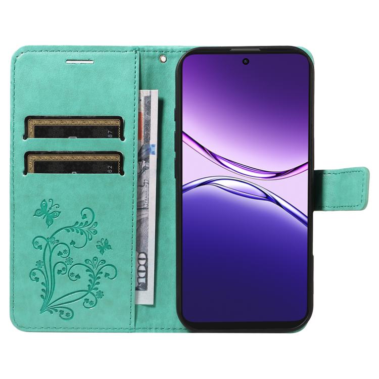 For OPPO A5 Pro 5G Global 3D Butterfly Embossed Pattern Flip Leather Phone Case