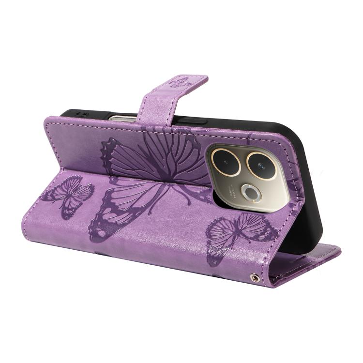 For OPPO A5 Pro 5G Global 3D Butterfly Embossed Pattern Flip Leather Phone Case