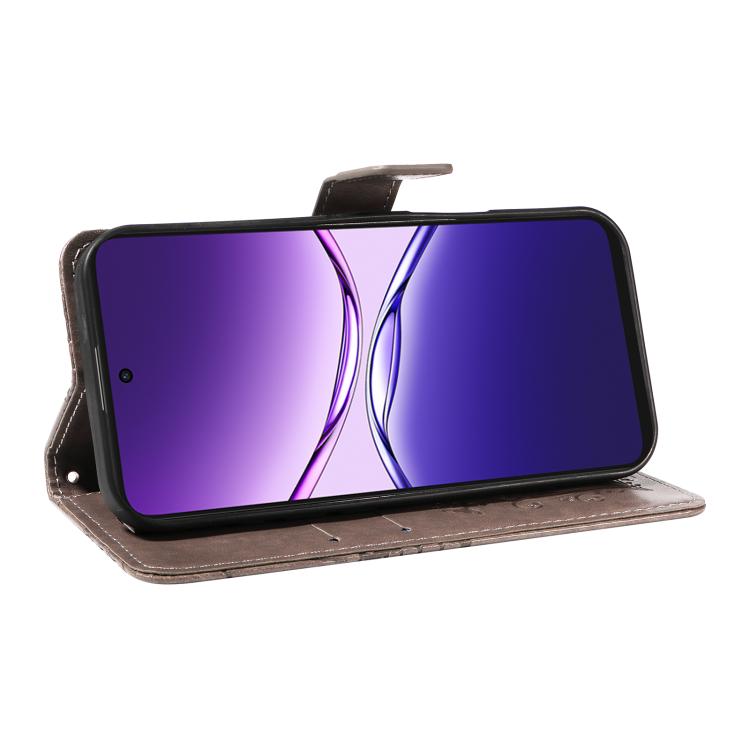 For OPPO A5 Pro 5G Global 3D Butterfly Embossed Pattern Flip Leather Phone Case