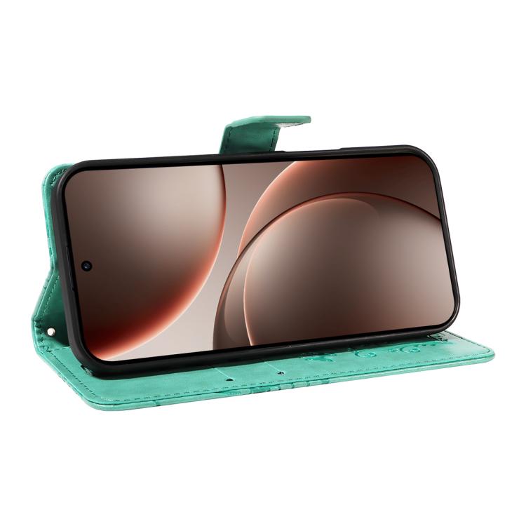 For OPPO Find X9 Pro 3D Butterfly Embossed Pattern Flip Leather Phone Case