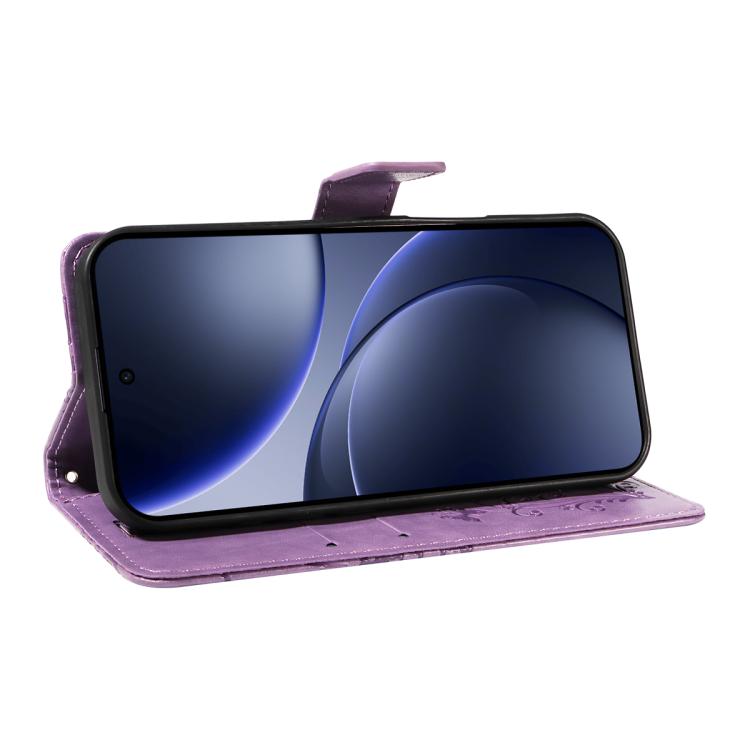 For OPPO Find X9 3D Butterfly Embossed Pattern Flip Leather Phone Case
