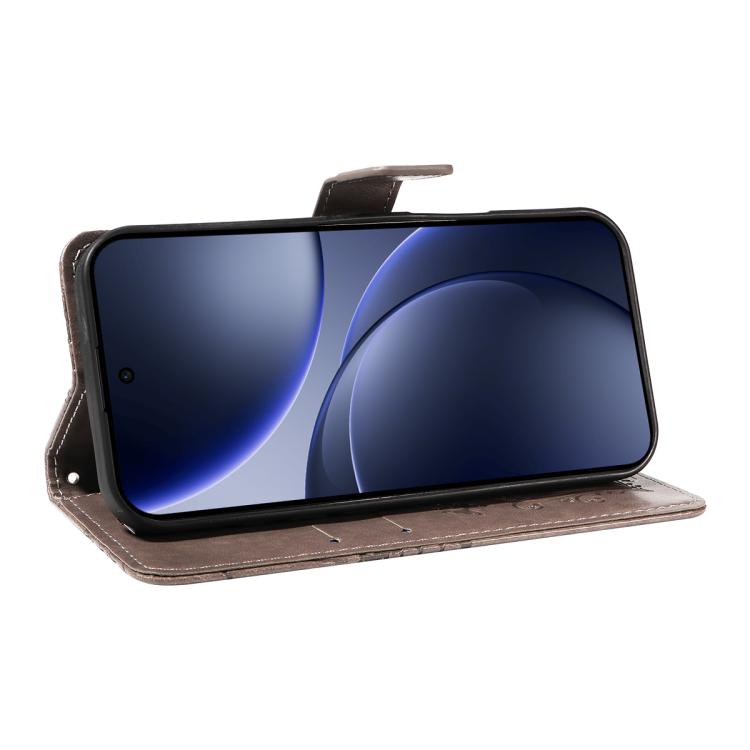 For OPPO Find X9 3D Butterfly Embossed Pattern Flip Leather Phone Case
