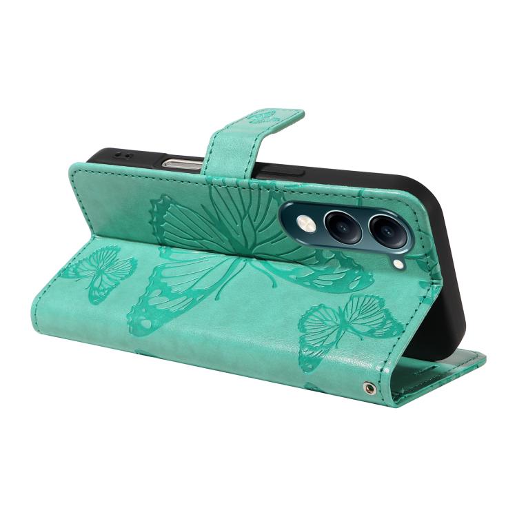For vivo Y29S 5G / Y04 3D Butterfly Embossed Pattern Flip Leather Phone Case