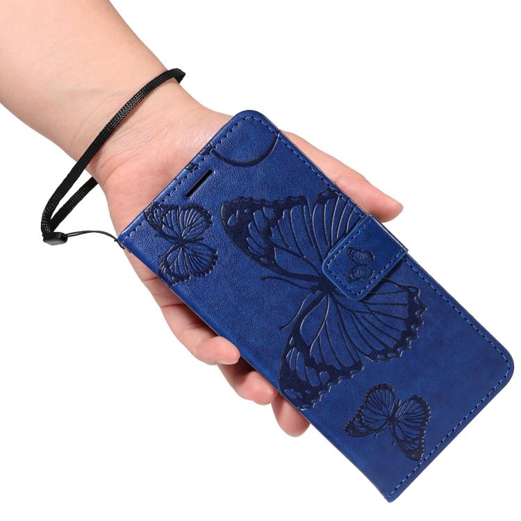 For vivo V30E / V40 Lite Global 3D Butterfly Embossed Pattern Flip Leather Phone Case