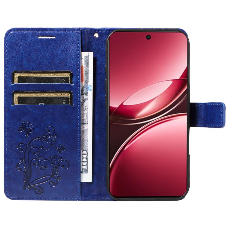 For vivo V50 Lite 5G Global 3D Butterfly Embossed Pattern Flip Leather Phone Case