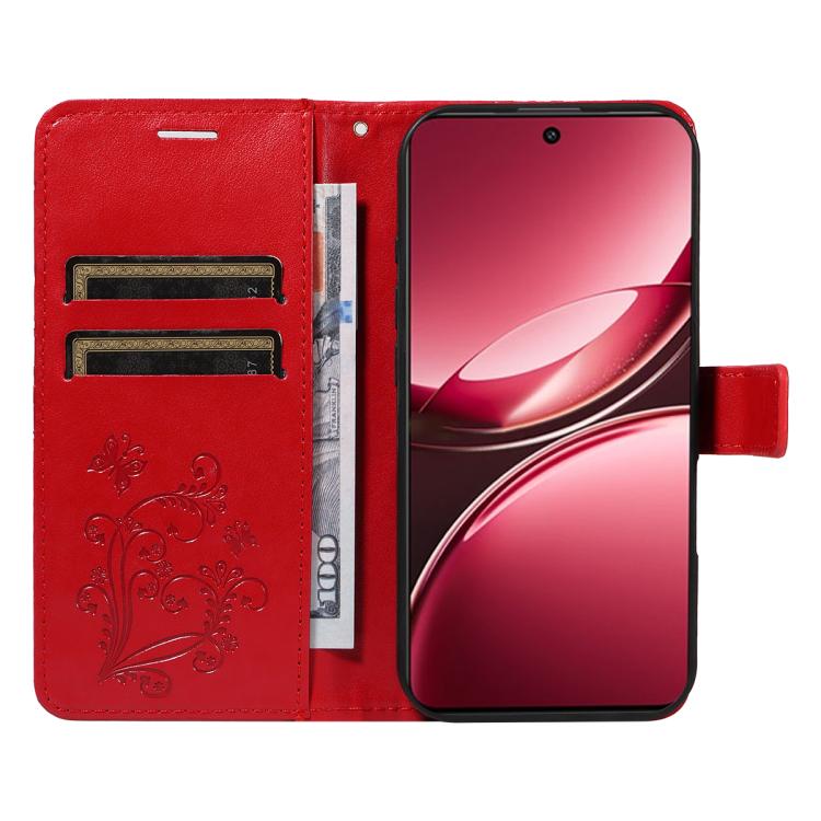 For vivo V50 Lite 5G Global 3D Butterfly Embossed Pattern Flip Leather Phone Case