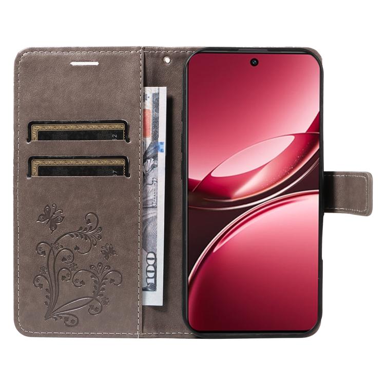 For vivo V50 Lite 5G Global 3D Butterfly Embossed Pattern Flip Leather Phone Case