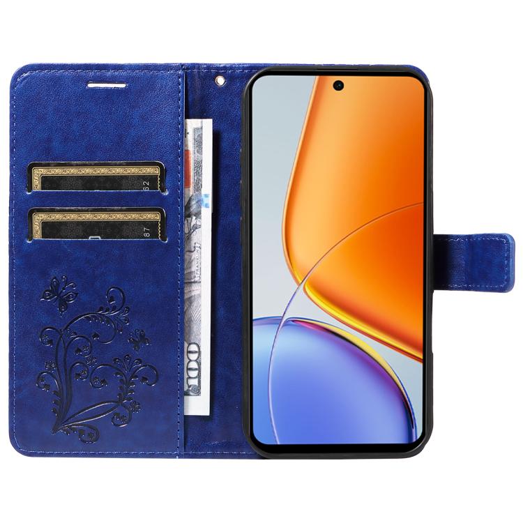 For vivo Y39 5G Global 3D Butterfly Embossed Pattern Flip Leather Phone Case