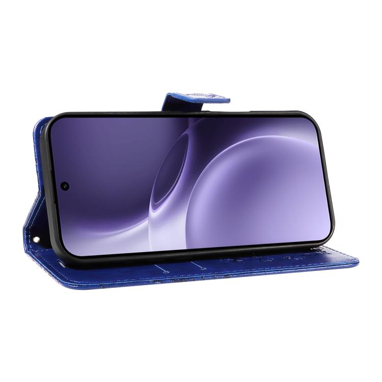 For vivo X300 Pro 3D Butterfly Embossed Pattern Flip Leather Phone Case