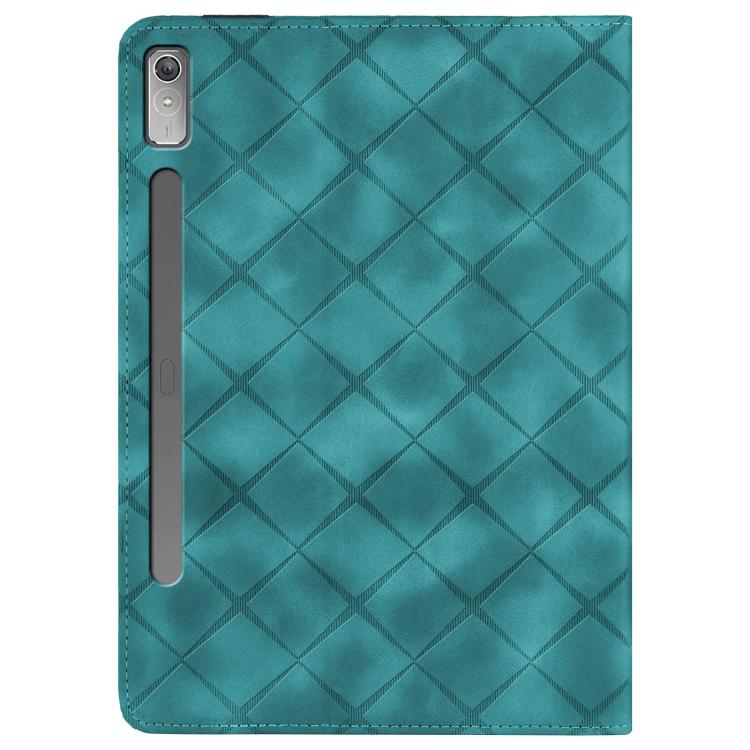 For Lenovo Xiaoxin Pad Pro 12.7 2023 / P12 Rhombus Embossing Leather Tablet Case