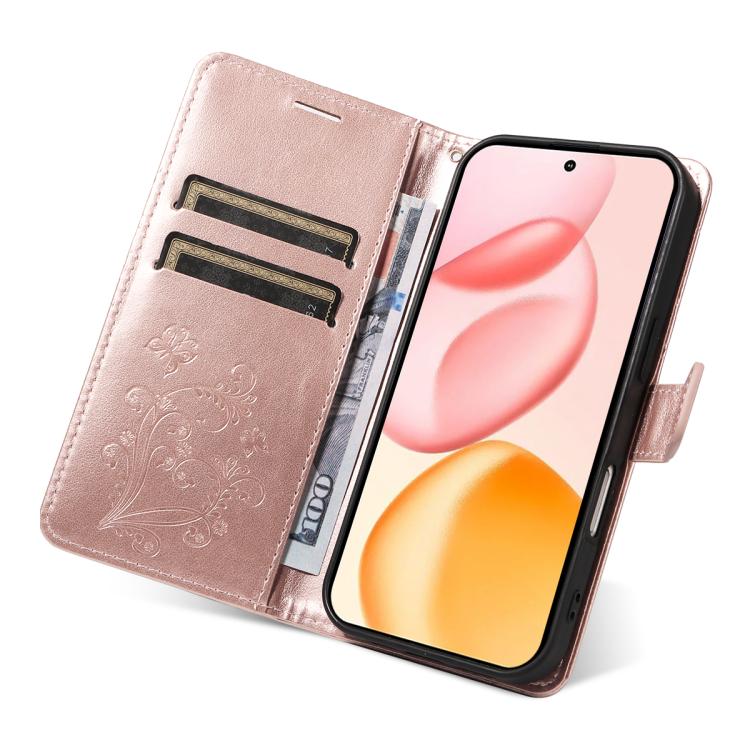 For Honor 400 Global 156.5mm 3D Butterfly Embossed Pattern Flip Leather Phone Case