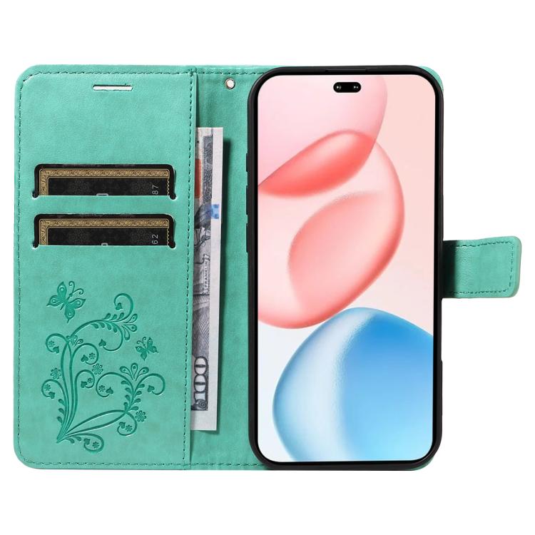 For Honor 400 Pro Global 160.8mm 3D Butterfly Embossed Pattern Flip Leather Phone Case