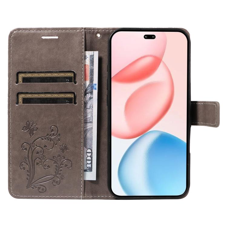 For Honor 400 Pro Global 160.8mm 3D Butterfly Embossed Pattern Flip Leather Phone Case