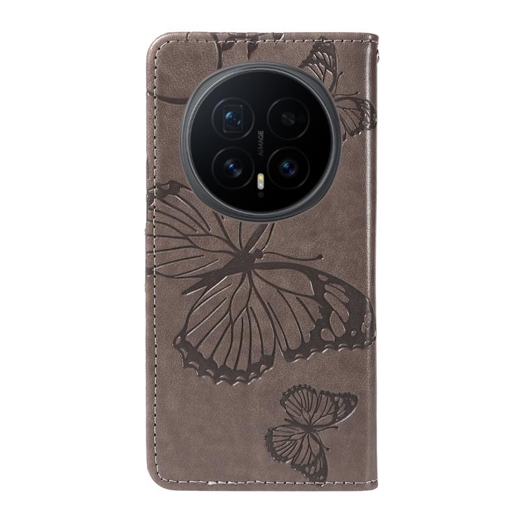 For Honor Magic8 3D Butterfly Embossed Pattern Flip Leather Phone Case