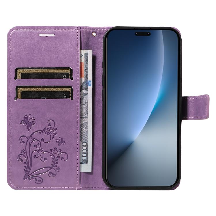 For Honor Magic8 Pro 3D Butterfly Embossed Pattern Flip Leather Phone Case
