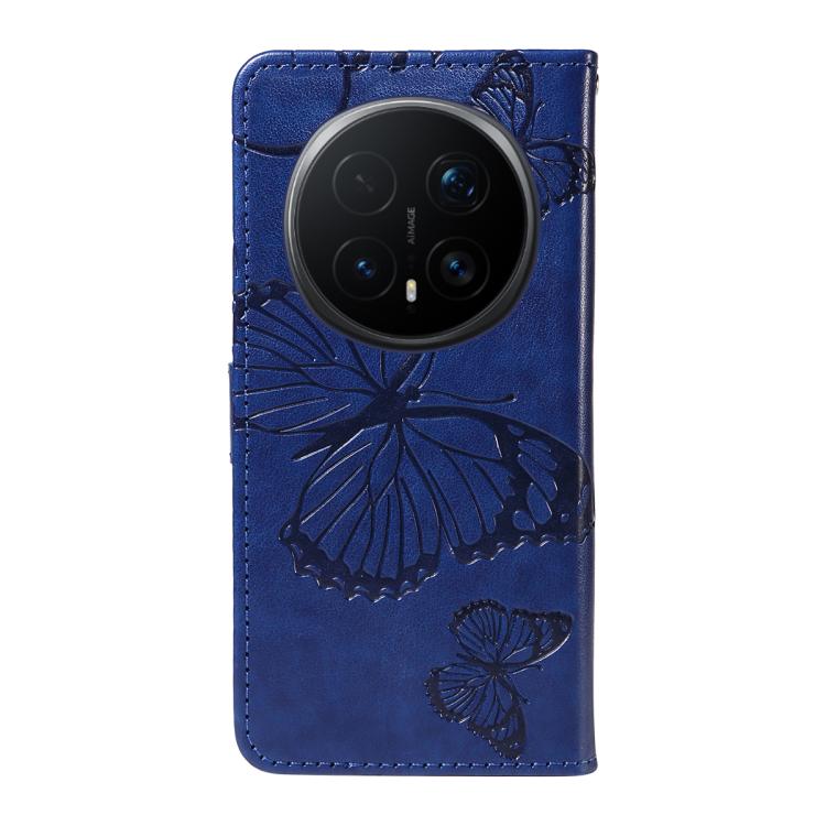 For Honor Magic8 Pro 3D Butterfly Embossed Pattern Flip Leather Phone Case