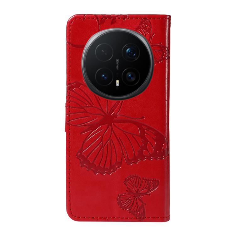 For Honor Magic8 Pro 3D Butterfly Embossed Pattern Flip Leather Phone Case