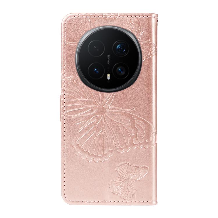 For Honor Magic8 Pro 3D Butterfly Embossed Pattern Flip Leather Phone Case